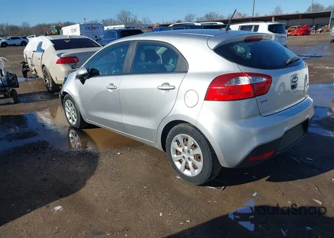 2012 Kia Rio5 Ex z USA, uszkodzony, nr VIN KNADN5A39C6064836
